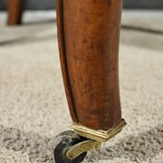 Pair of Crossed Armchairs in Mahogany, Restoration Period – Early 19th Century