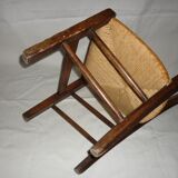 Mulched low chair with high back