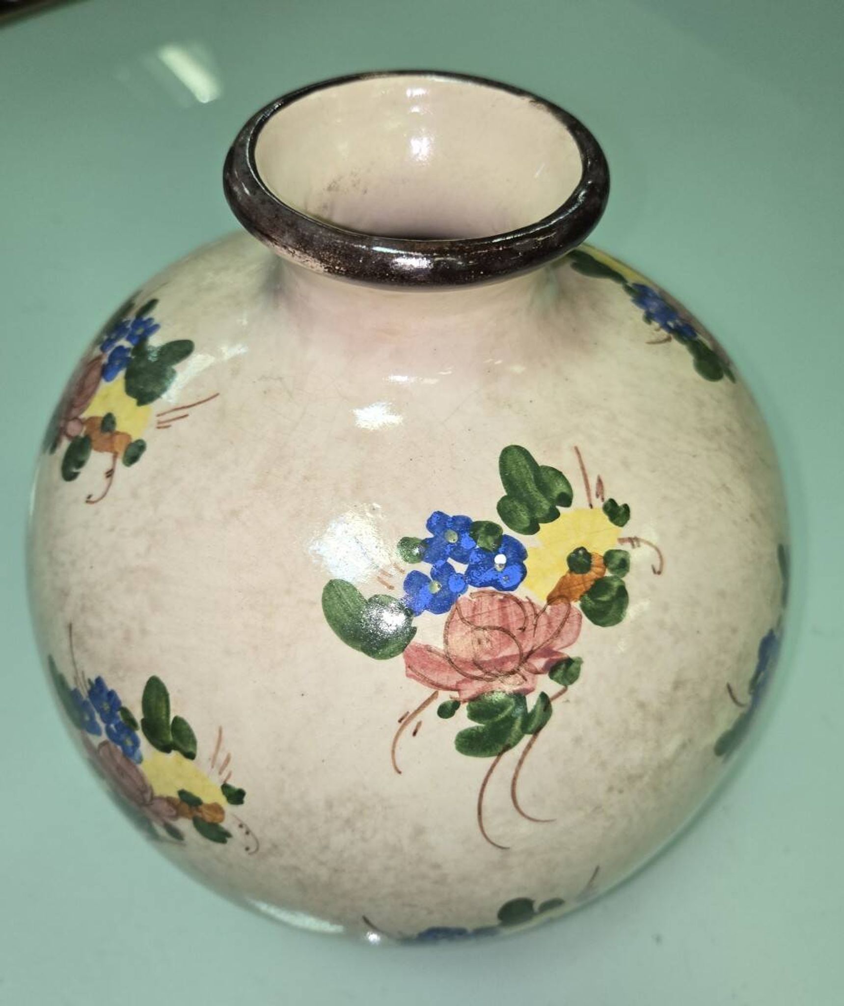 Ball vase Jérôme Massier Vallauris