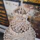 Shell chandelier