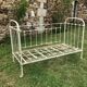 Child bed sofa wrought iron nineteenth century