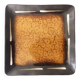 Large square tidy or serving dish in enameled ceramic, joseph abboud 1960