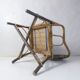 vintage rattan armchair for children