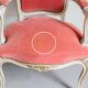 Velvet convertible chair
