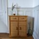 Rattan and wicker chest of drawers
