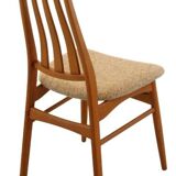 Set van 4 teak deense Vamdrup eetkamerstoelen 'Rudbol'
