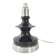 Vintage 1960 lamp in ceramic & silver aluminium