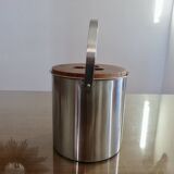 Ice bucket by Arne Jacobsen, Stelton Denmark, first edition 1960