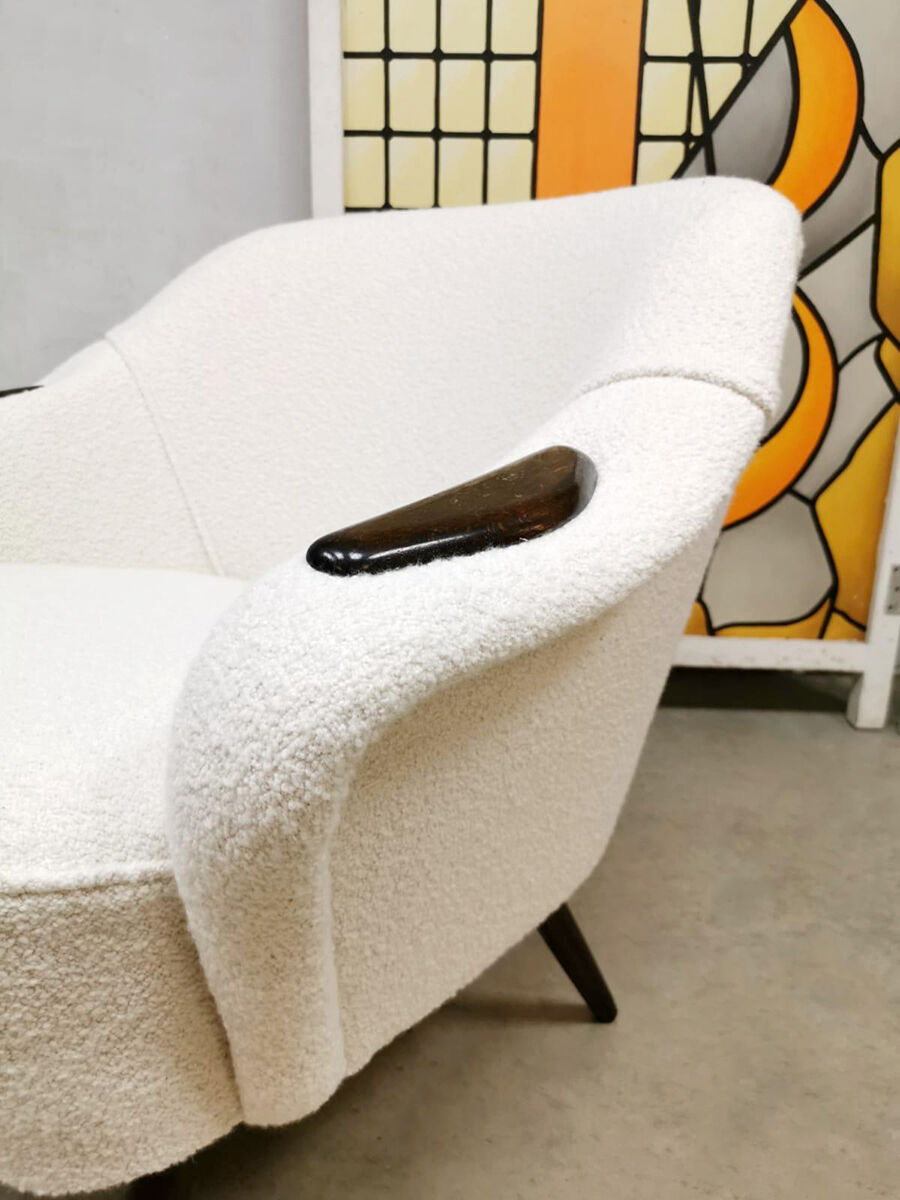 Vintage design cocktail armchair ‘Teddy’