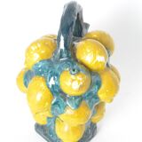Pichet barbotine citron