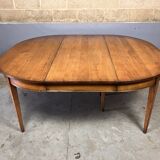 Solid Oak Oval XL Dining Table Extendable Classic