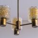 Modern mid-century chandelier by Carl Fagerlund
