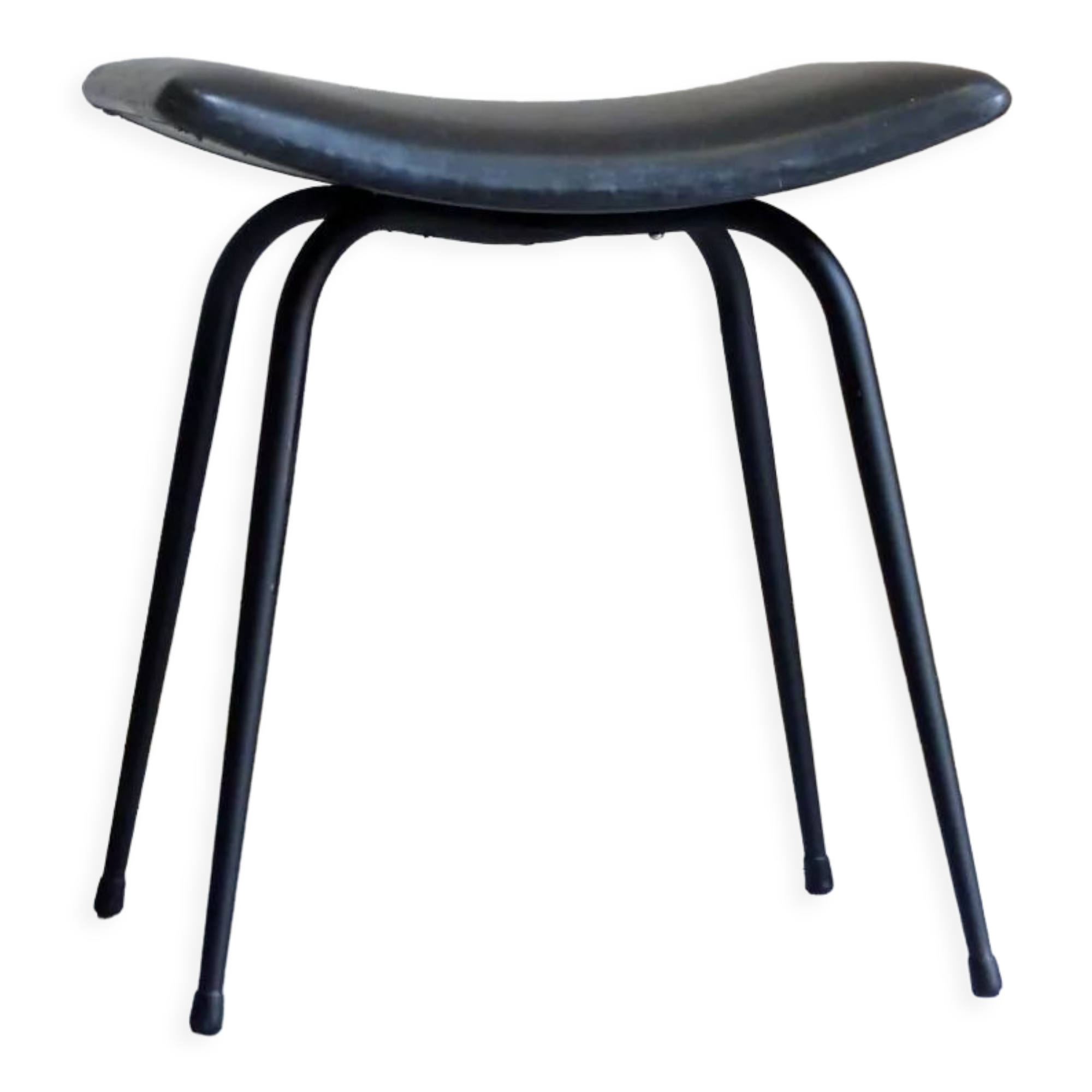 Curved vintage stool