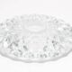 Mid-Century Crystal Glass Ashtray Bowl, Italy, 1970s