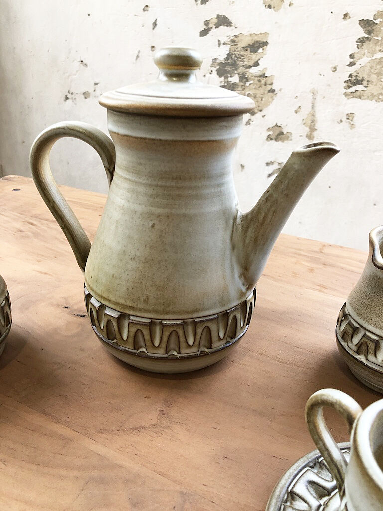Coffee service - 6 cups Besson Vallauris