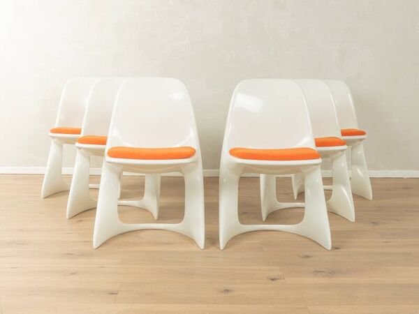 Chaises Casalino par Alexander Begge pour Casala, années 1970, lot de 6