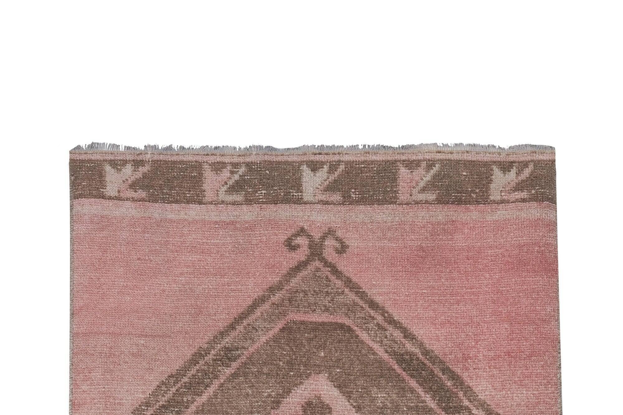 Tapis de couloir turc vintage