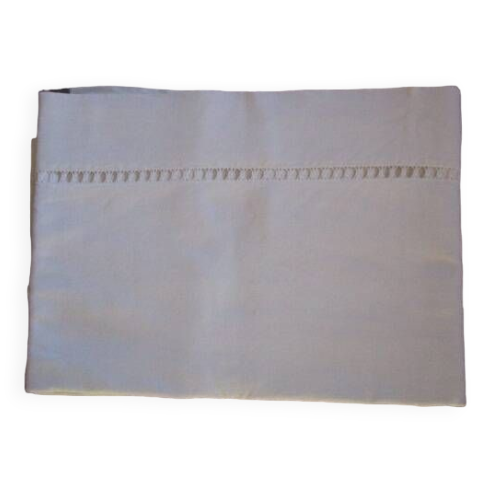 Old sheet 320x220cm - embroidered back