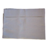 Old sheet 320x220cm - embroidered back