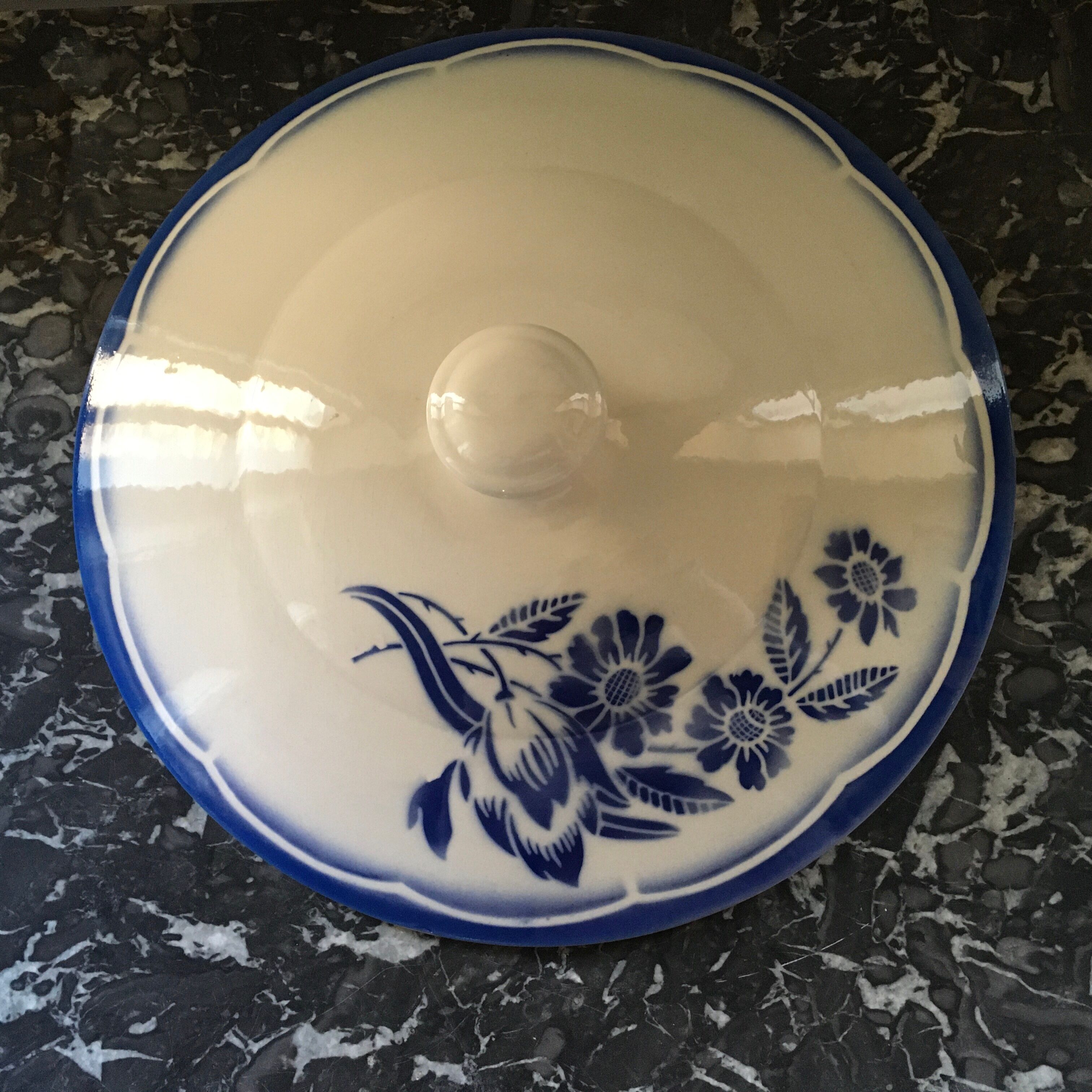 Soupière Sarreguemines Digoin model André