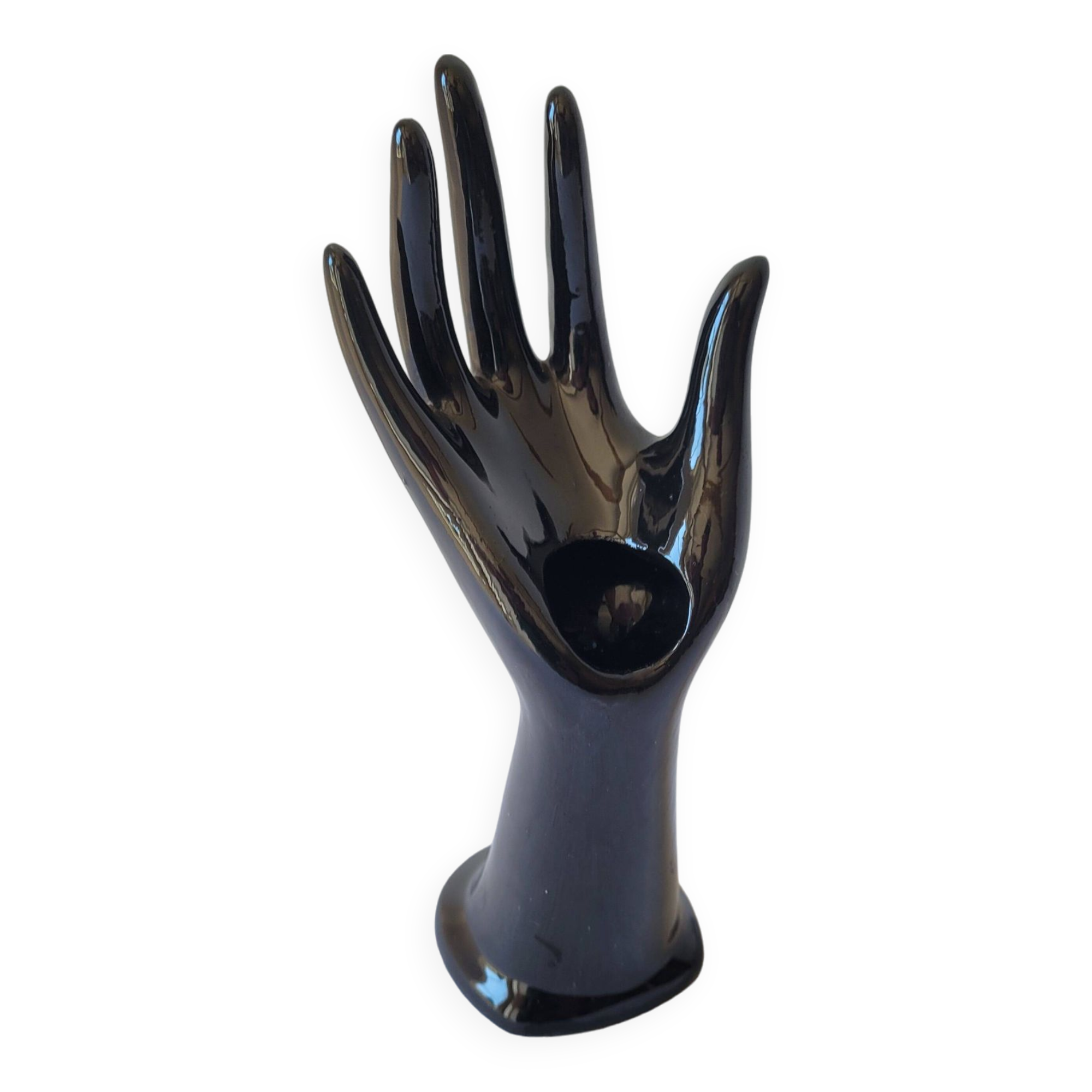 Hand-shaped soliflore vase