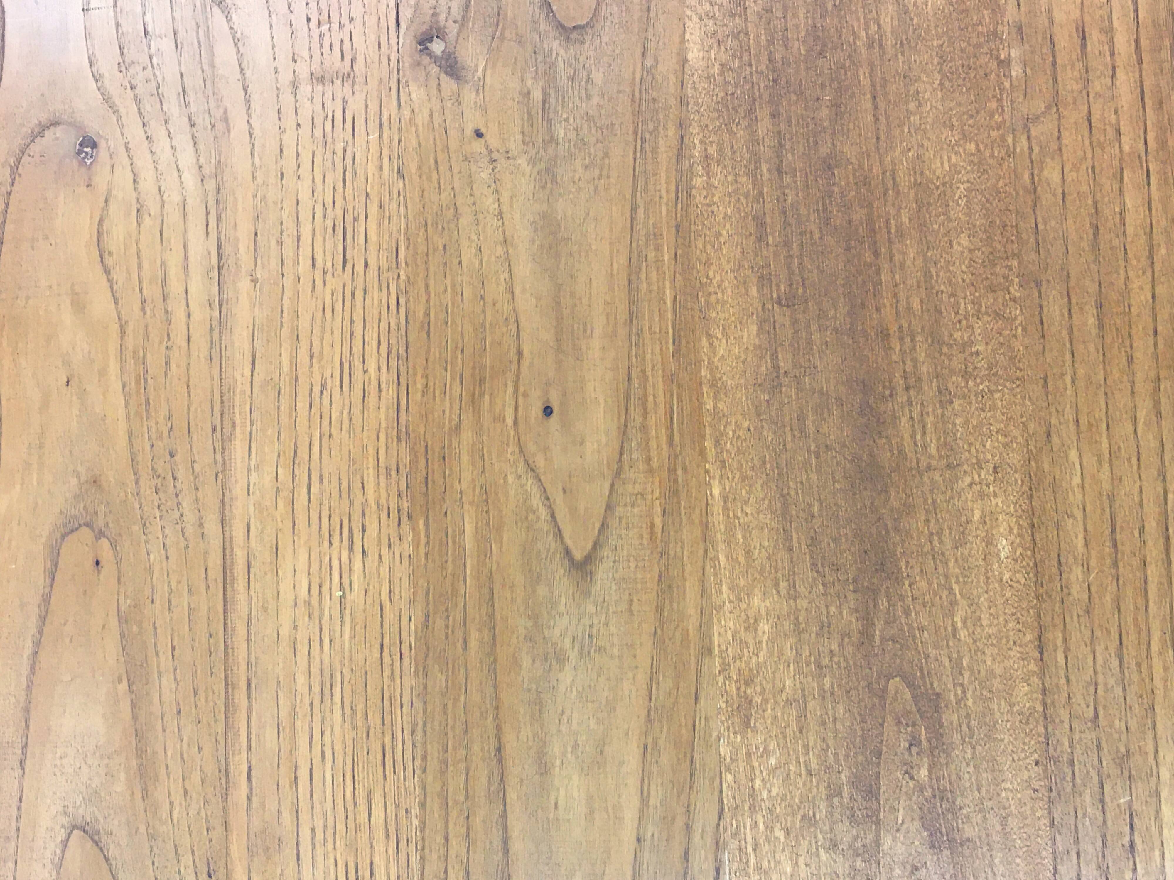 Large farm table 2m50 turned foot painted and waxed tray