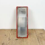 Red Industrial Bakelite Wall Light from Elektrosvit, 1970s