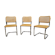 Lot de 3 chaises B32 par Marcel Breuer