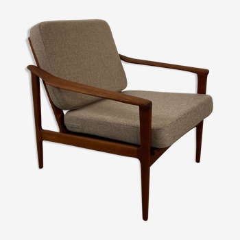 Danish teak easy chair by Ib Kofod-Larsen for Selig