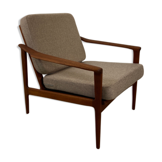 Danish teak easy chair by Ib Kofod-Larsen for Selig