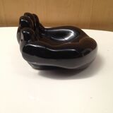 Empty ceramic hand shape pocket