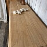 Raw wood console