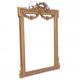 Large mirror in a gold frame, France.