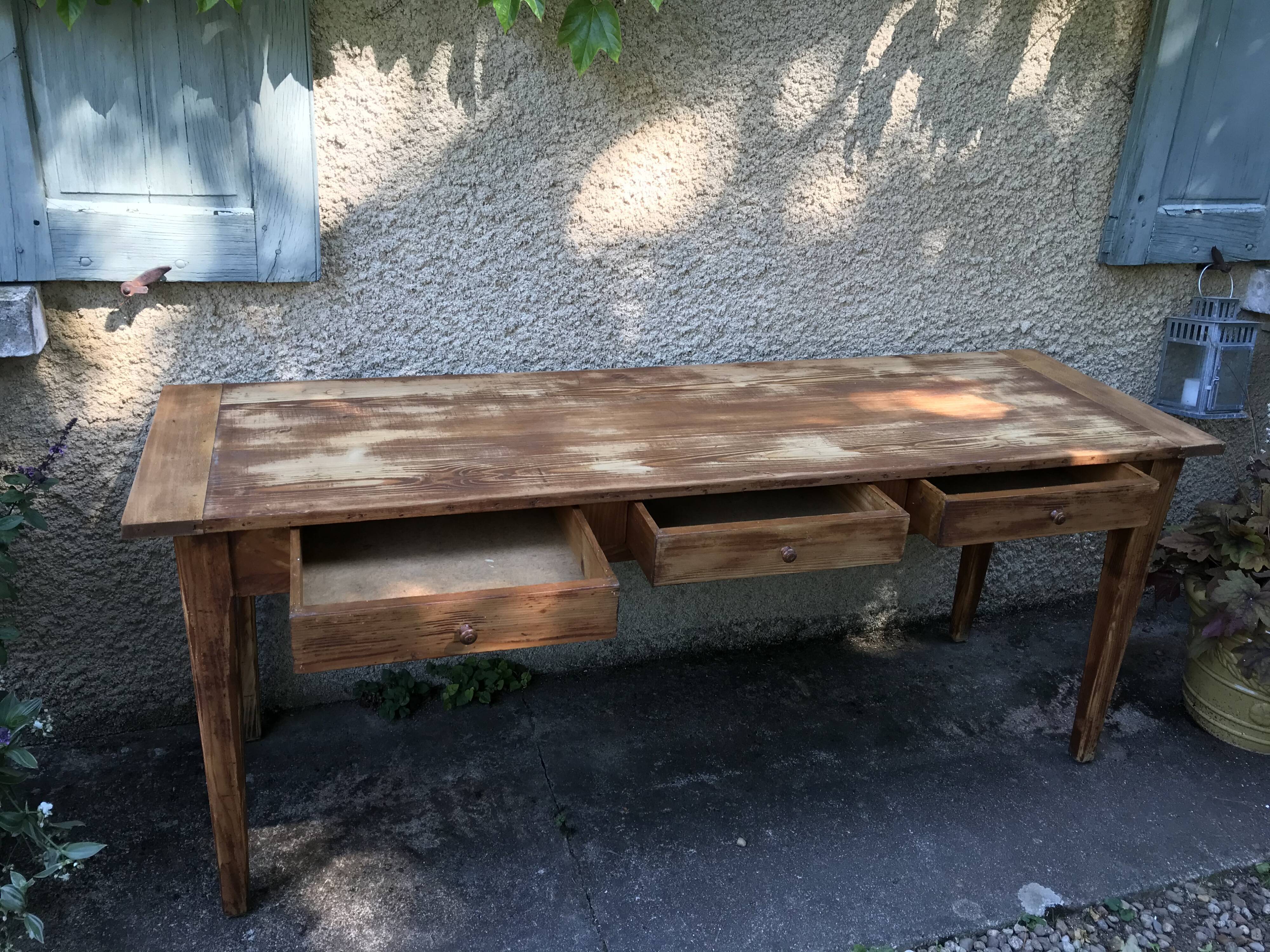 Vintage bistro table