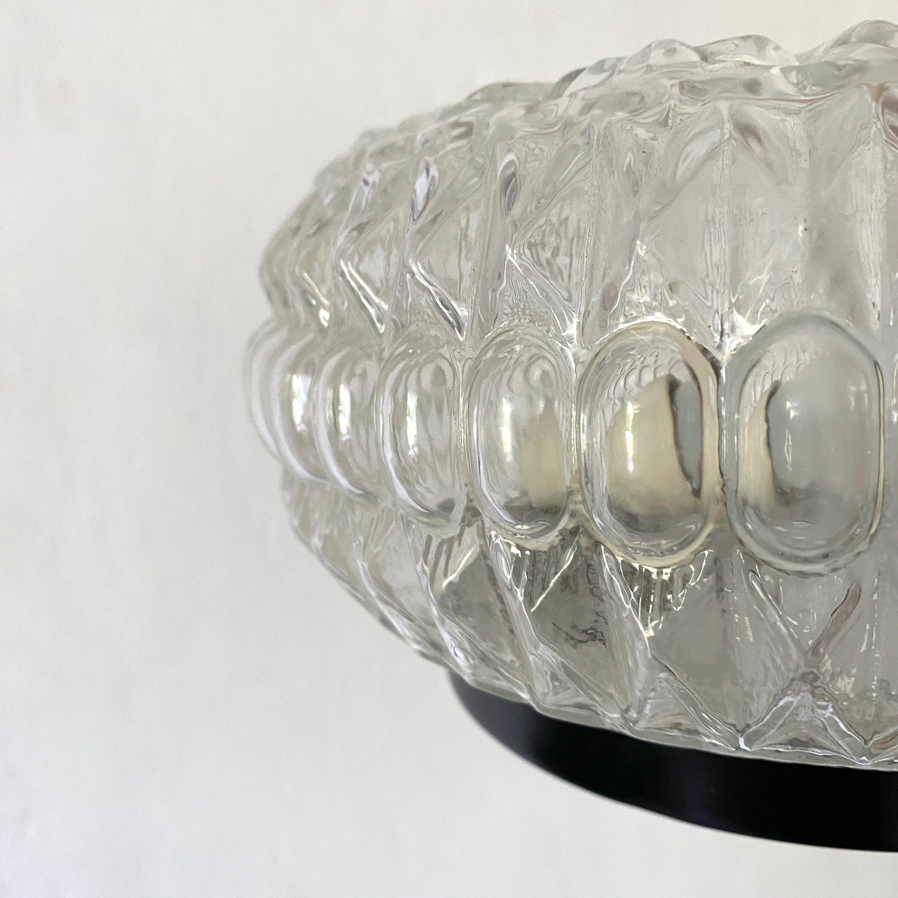 Vintage glass ceiling lamp