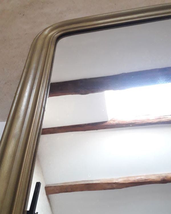 Miroir glace H169,5xL107,2cm Louis Philippe