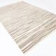 8x10 Striped Pattern Brown & Beige Vintage Kilim Rug, 232x291Cm