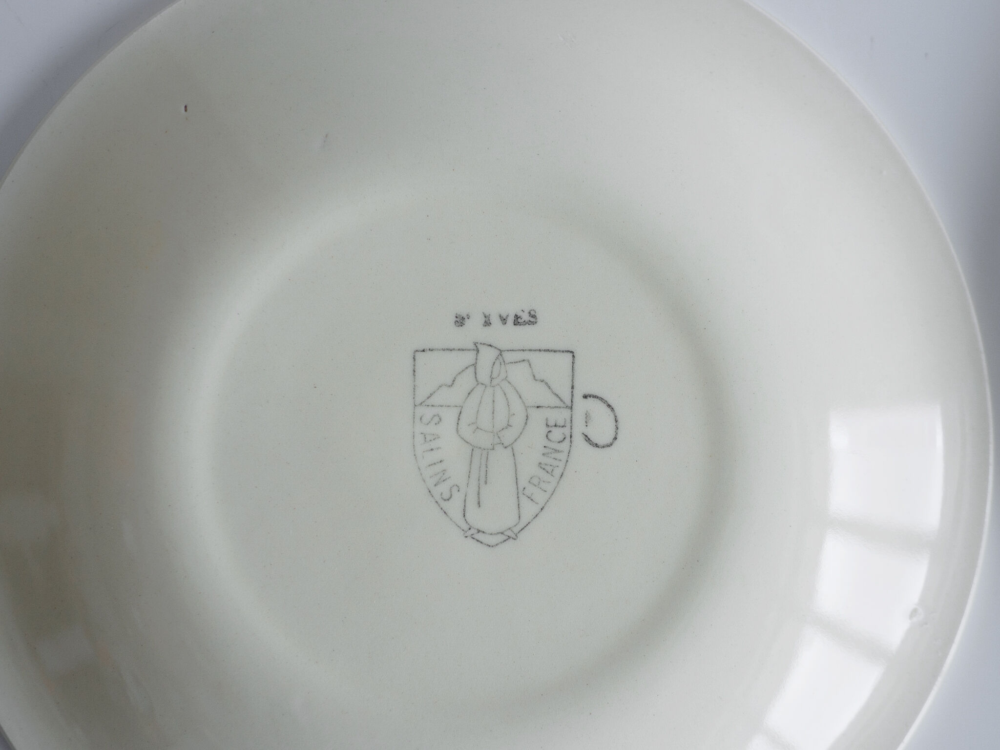 Suite of 6 dessert plates