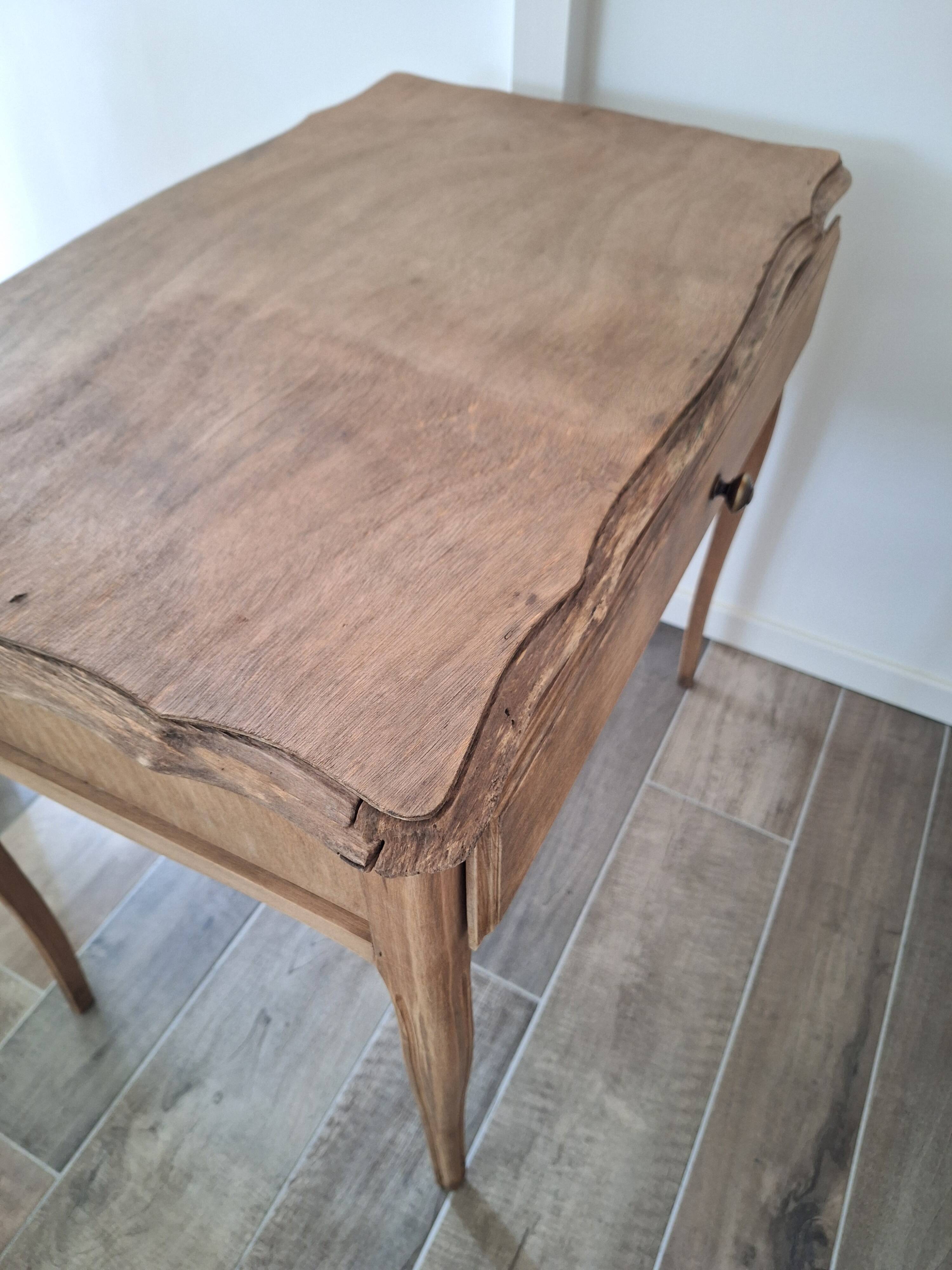 Wooden console desk
