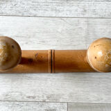 Wooden coat rack 5 hooks