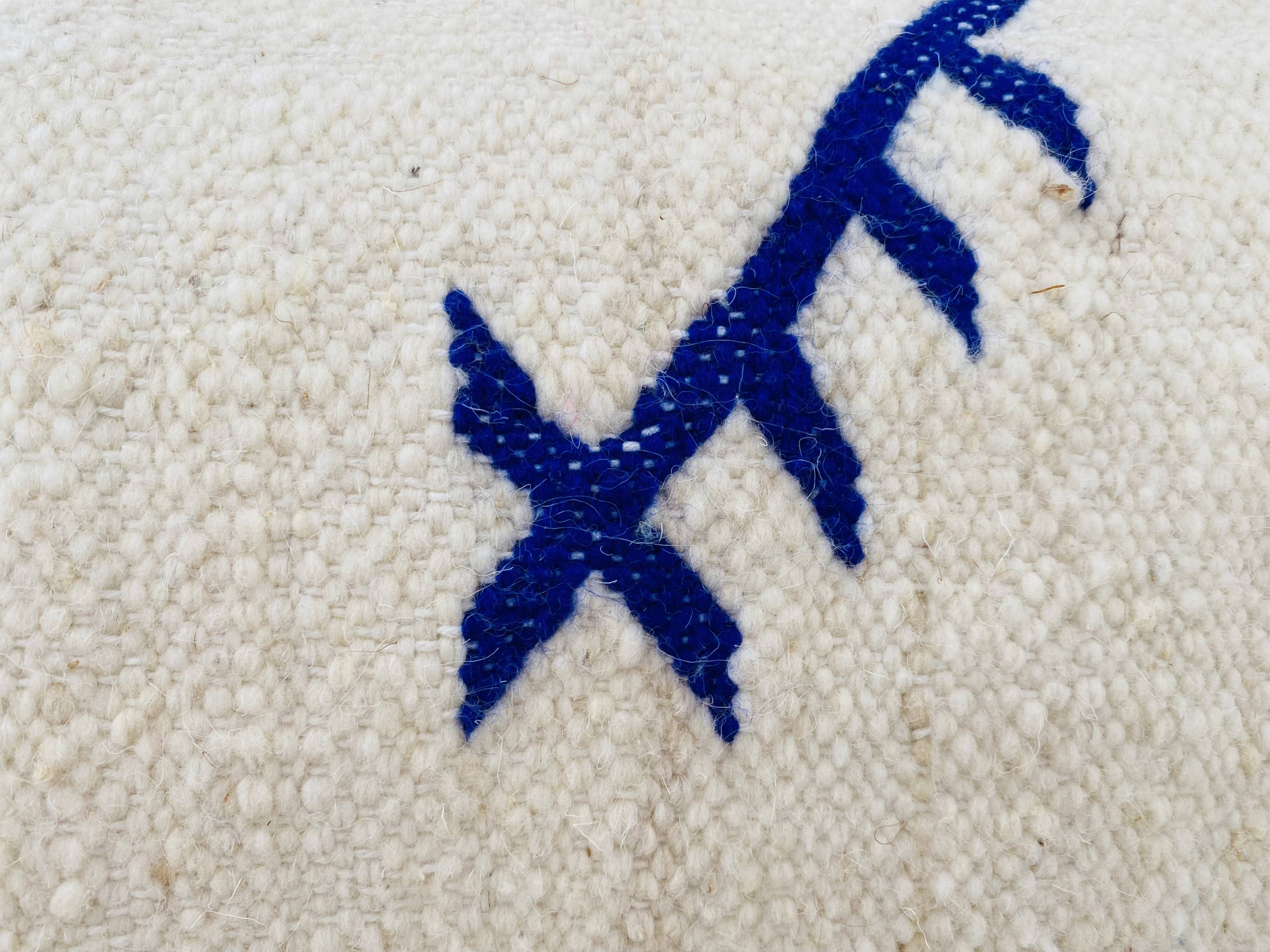 Berber kilim wool cushion cover n°27