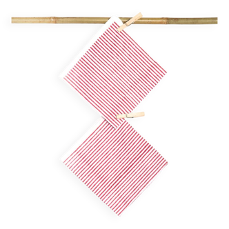 2 serviettes klimt 1 pink