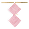 2 klimt napkins 1 pink