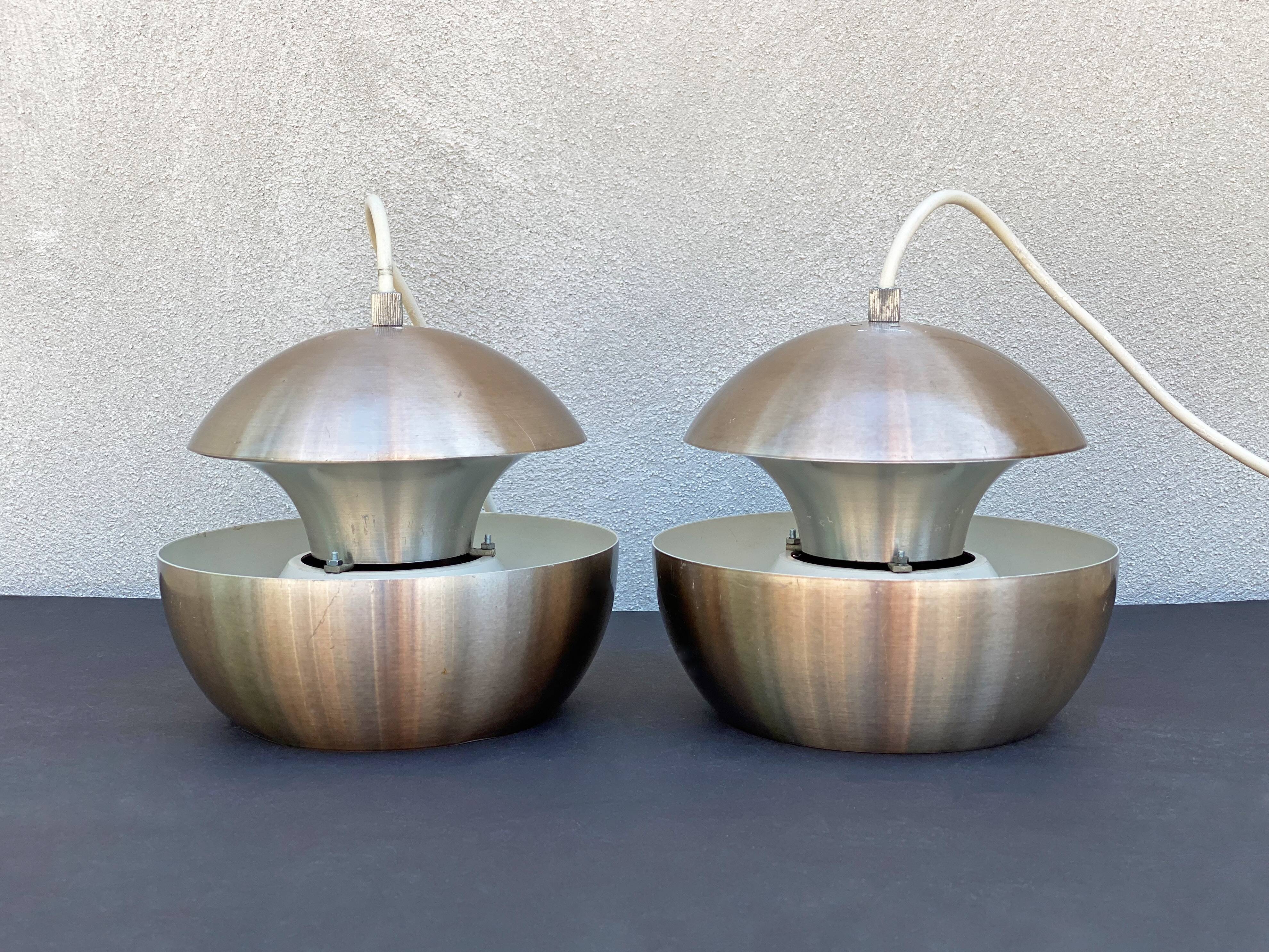 Mid Century Bertrand Balas for RAAK double hanging lamp - Springfontein