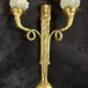 rare applique 1st Empire solid bronze Egyptian sphinx