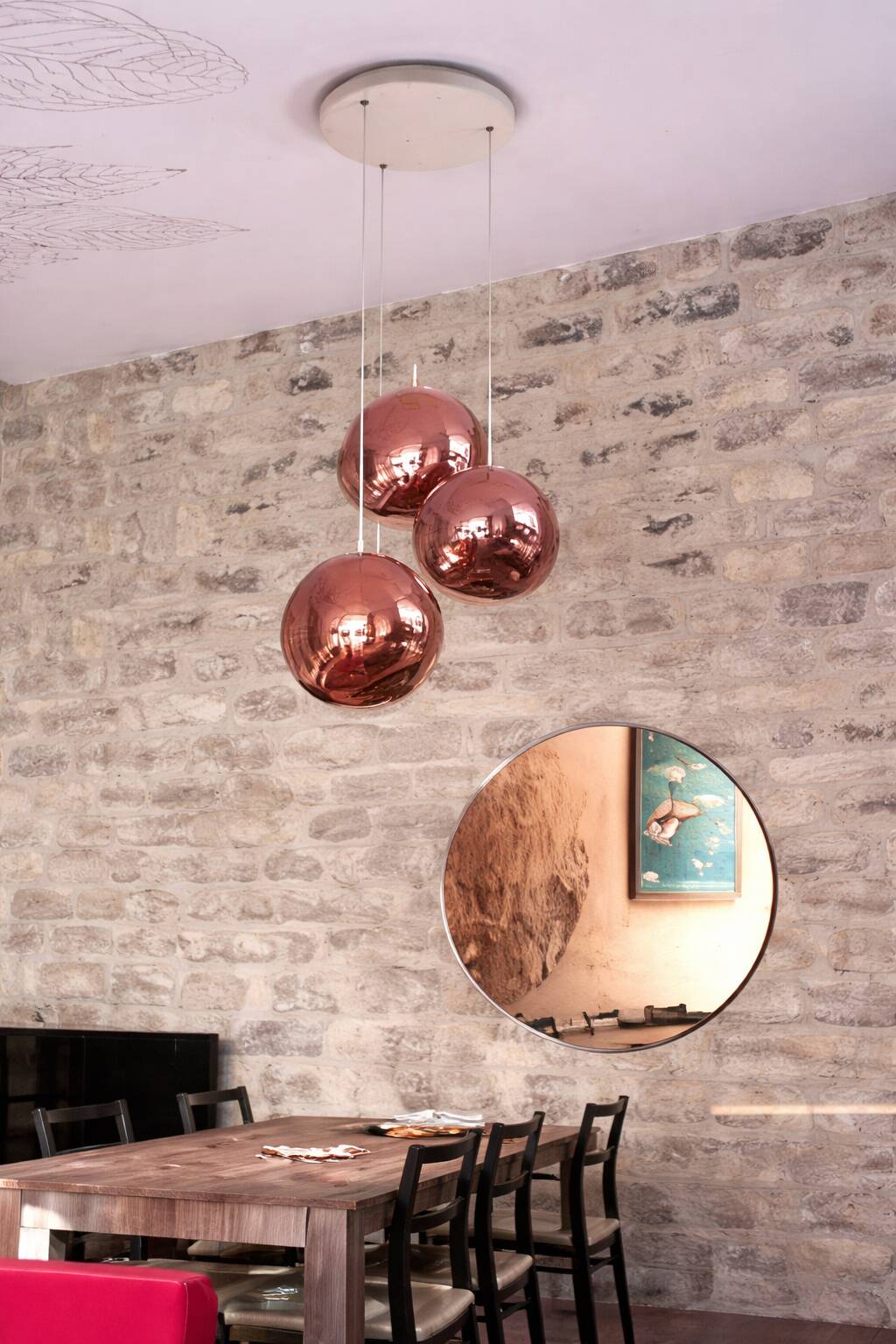 Tom Dixon Copper Suspension Lights (50cm)