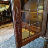 Glass TV bar cabinet