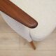 Cream armchair, Danish design, 1970s, production: Denmark