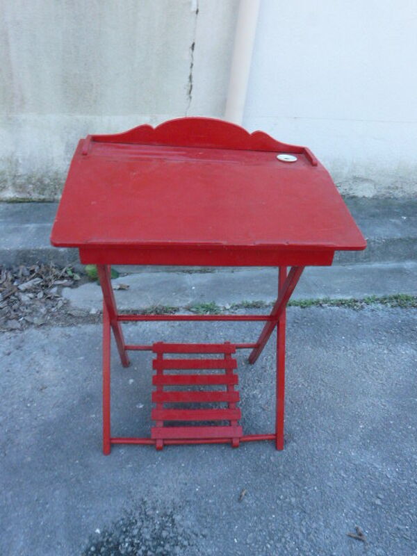 Bureau enfant vintage pliant