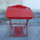 Folding vintage children's desk